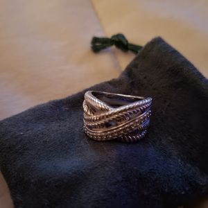 Judith Ripka sterling silver Ring